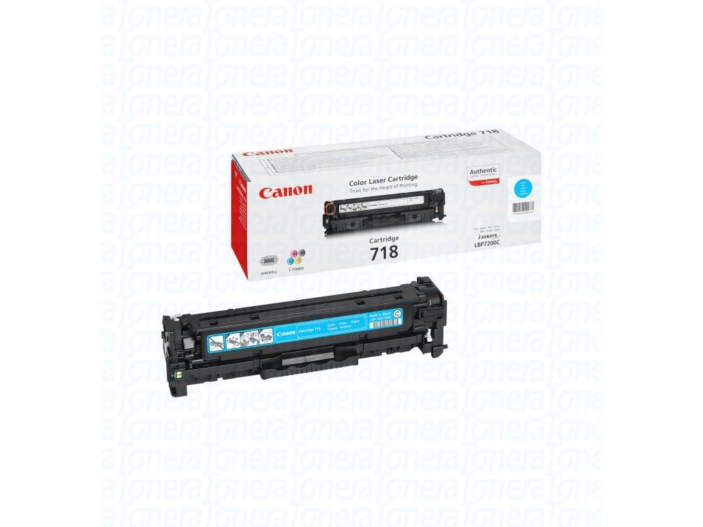 93712 canon type 718 crg718 cyan originalni toner 2 9k