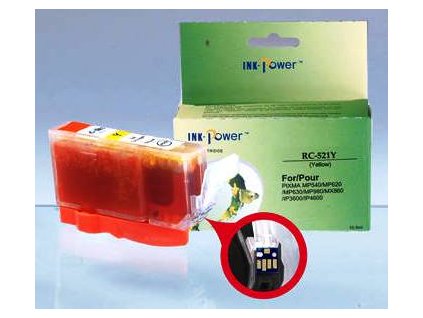 102805 canon cli521 cip yellow alternativni cartridge 10 5ml