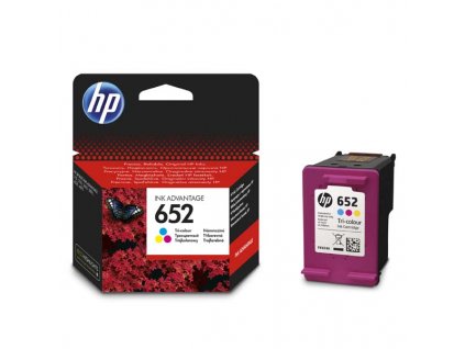 102889 hp f6v24a typ 652 color originalni cartridge 5ml 200s