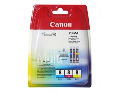 103153 canon cli8 set c m y originalni cartridge 3 13ml 3x420s