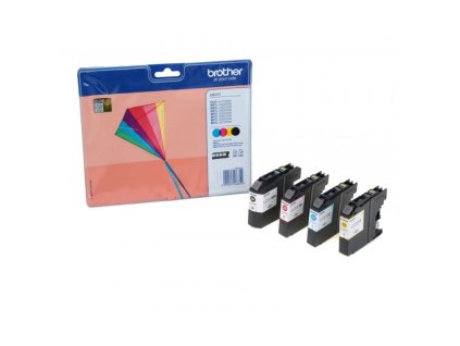 103240 brother lc223 set black c m y originalni cartridge 4x550s