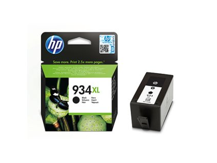 103390 hp c2p23a typ 934xl black originalni cartridge 25 5ml 1000s