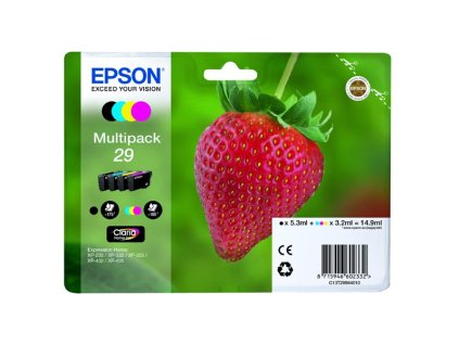 103579 epson t2986 typ 29 set black cyan magenta yellow originalni cartridge 1 5 3ml 3 3 2ml 3x3