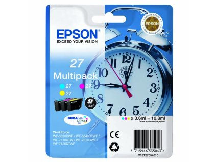 103588 epson t2705 typ 27 set cyan magenta yellow originalni cartridge 3x3 6ml 3x300s