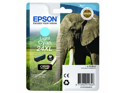 103612 epson t2435 typ 24xl ligh cyan originalni cartridge 9 8ml 740s