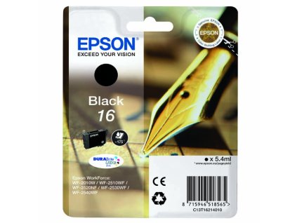 103750 epson t1621 typ 16 black originalni cartridge 5 4ml 175s