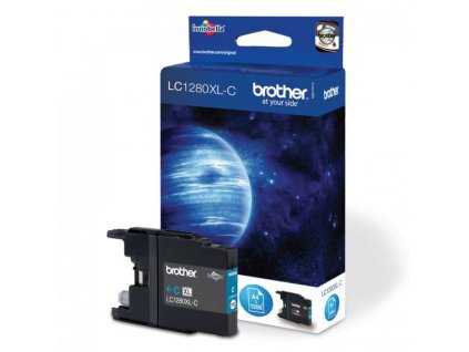 103972 brother lc1280xl cyan originalni cartridge 1200s