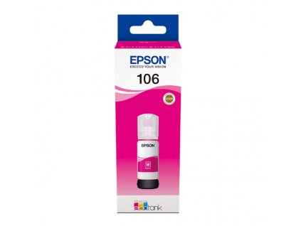 104221 epson c13t00r340 typ 106 magenta originalni cartridge 70ml
