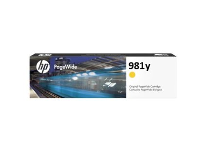 104473 hp l0r15a typ 981y yellow originalni cartridge 182 5ml 16000s