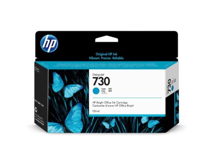 104626 hp p2v62a typ 730 cyan originalni cartridge 130ml