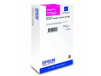 104845 epson t7563 c13t756340 magenta originalni cartridge 14ml 1500s
