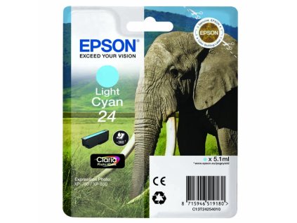 105376 epson t2425 typ 24 ligh cyan originalni cartridge 5 1ml 360s