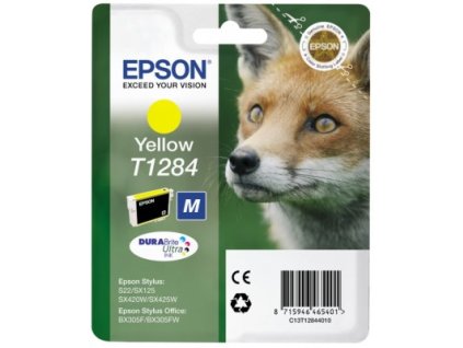 105505 epson t1284 yellow originalni cartridge 3 5ml 225s