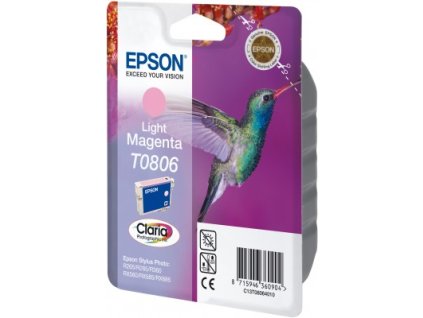 105544 epson t0806 light magenta originalni cartridge 7 4ml