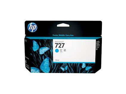 105547 hp b3p19a typ 727 cyan originalni cartridge 130ml