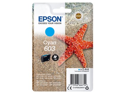 105751 epson c13t03u24010 typ 603 cyan originalni cartridge 2 4ml 130s