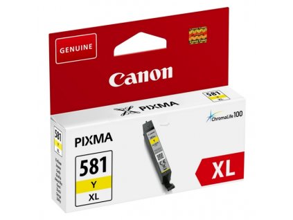 106063 canon cli581xl 2051c001 yellow originalni cartridge 8 3ml