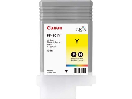 106225 canon pfi101y yellow originalni cartridge 130ml