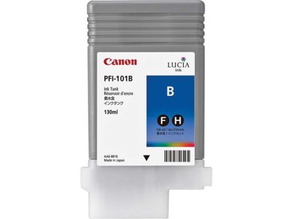 106270 canon pfi101bl blue originalni cartridge 130ml