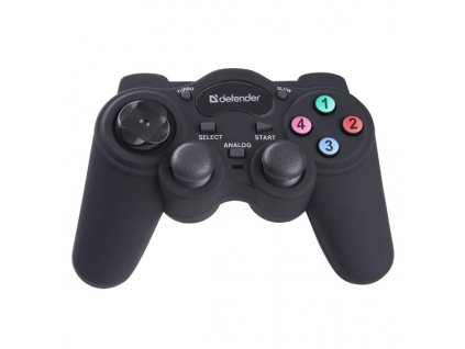 107584 gamepad defender game racer turbo rs3 12tl usb cerny vibracni windows xp vista 7