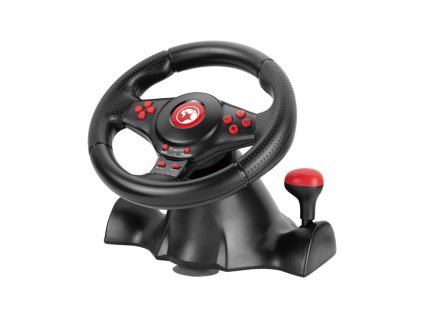 108280 volant marvo gt 903 volant s pedaly a radici pakou 16tl usb cerny
