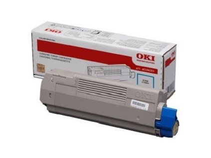 OKI MC760C, 45396303 Cyan originální toner 6k