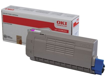 OKI MC760M, 45396302 Magenta originální toner 6k