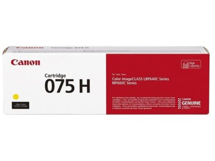 canon 075h zluty