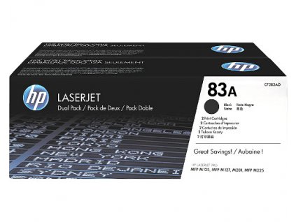 94795 hp cf283ad 83ad dvojite baleni originalni toner 2x1 5k