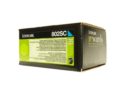 96739 lexmark 80c2sc0 cyan originalni toner 2k