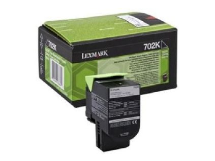 96850 lexmark 70c20k0 black originalni toner 1k
