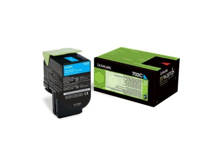 96853 lexmark 70c20c0 cyan originalni toner 1k