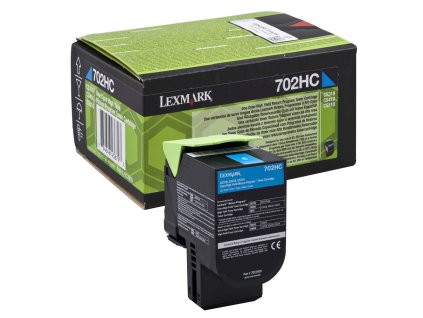 96859 lexmark 70c2hc0 cyan originalni toner 3k