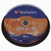106717 verbatim dvd r 10 pack cake box 16x 4 7 gb 43523 datalife plus scratch resistant