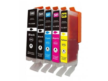 Canon CLI 581CMYK+PGI 580BK