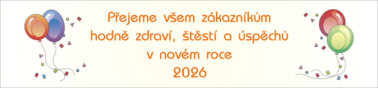 Přejeme zákazníkům hodně zdraví v novém roce 2026