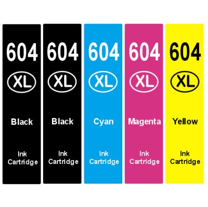 ** Sada 5 inkoustů Epson 604XL BK,C,M,Y kompatibilní se slevou 13 % !!