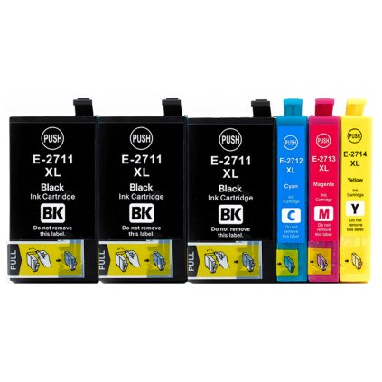 ** Sada 6 inkoustů Epson 27XL / T2711, T2712, T2713, T2714 se slevou 15 % !!