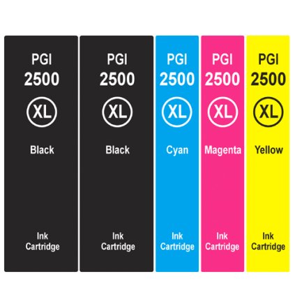 ** Sada 5 inkoustů Canon PGI-2500BK,C,M,Y XL se slevou 12 % !!