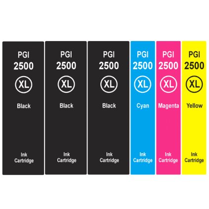 ** Sada 6 inkoustů Canon PGI-2500BK,C,M,Y XL se slevou 15 % !!