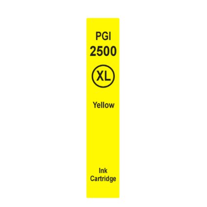 Inkoust Canon PGI-2500Y XL kompatibilní, pigmentový žlutý, 20 ml !!