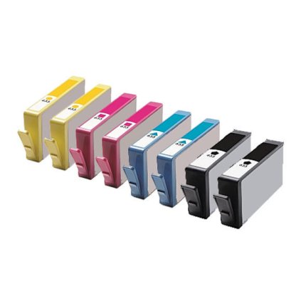 ** Sada 8 inkoustů HP 655XL / CZ109, CZ110, CZ111, CZ112, CMYK se slevou 18 % !!
