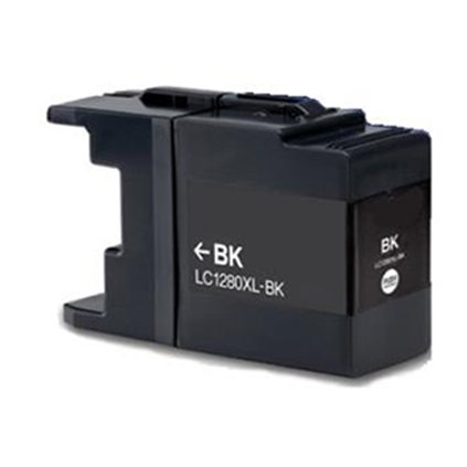 Inkoust Brother LC-1280XL BK kompatibilní, černý, 60 ml !!
