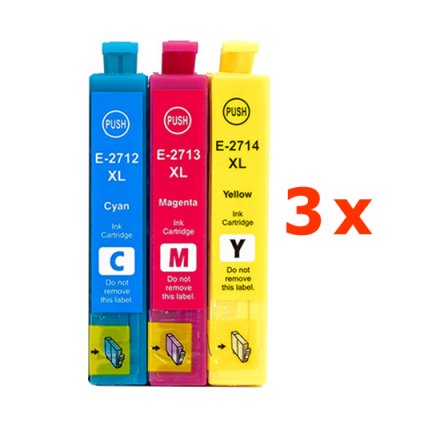 ** Sada 9 inkoustů Epson 27XL / T2712, T2713, T2714 se slevou 20 % !!