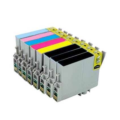 ** Sada 8 inkoustů Epson T0801 T0802 T0803 T0804 T0805 T0806 - sleva  14 % !!