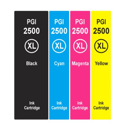 ** Sada 4 inkoustů Canon PGI-2500BK,C,M,Y XL se slevou 10 % !!