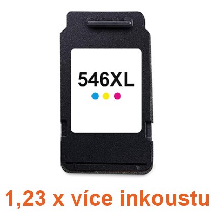 Inkoust Canon CL-546XL kompatibilní, barevný, 16 ml !! --- 1,23 x více inkoustu