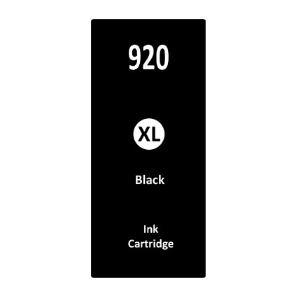 Inkoust HP 920XL / CD975A kompatibilní, černý, 55 ml !!
