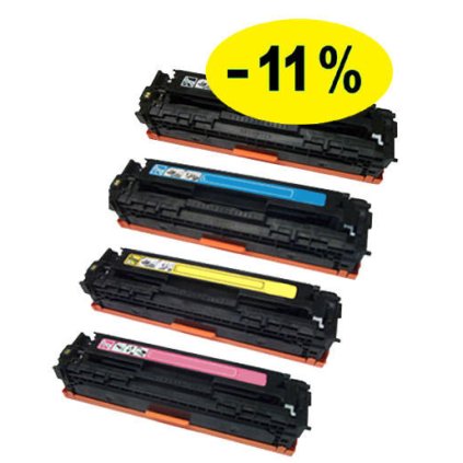 ** Sada 4 tonerů Canon CRG-731 CMYK kompatibilní sleva 11 % !!