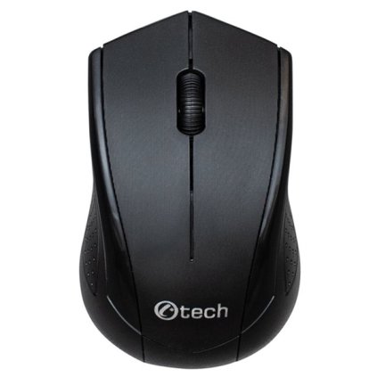 C-TECH bezdrátová optická myš WLM-07,  1200 DPI,  černá, 3 tlačítka